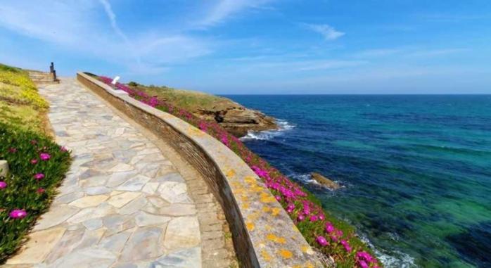 Ferienwohnung Piso Amplio A 100 M De La Playa Foz Exterior foto